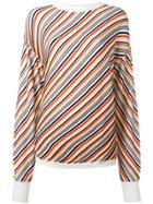 Aalto Diagonal Stripe Jumper - Multicolour