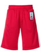 Au Jour Le Jour For Colmar Nemo Patch Shorts - Red