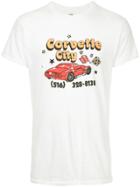 Fake Alpha Vintage Corvette Print T-shirt - White