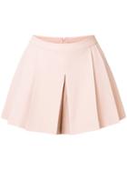 Red Valentino Pleat Detail Shorts - Nude & Neutrals
