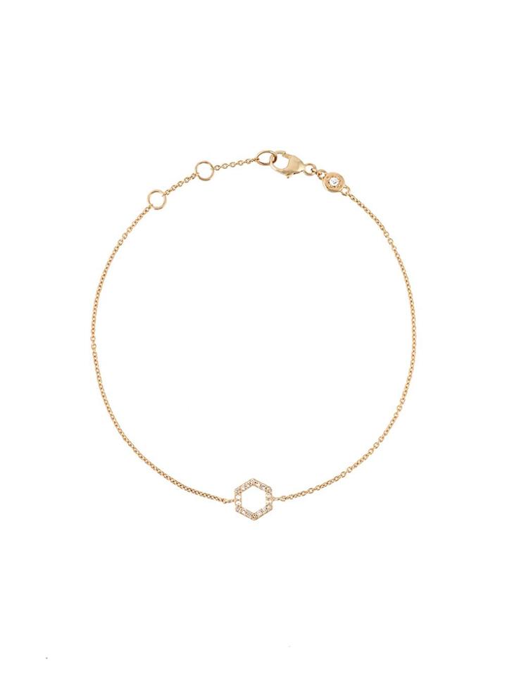 Astley Clarke 'honeycomb' Diamond Bracelet - Metallic