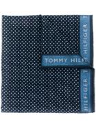 Tommy Hilfiger Logo Polka-dot Scarf - Blue