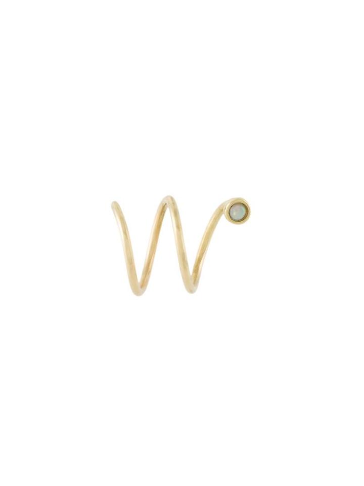 Ivy & Liv 'wave Diamond' Earring, Women's, Metallic
