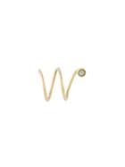 Ivy & Liv 'wave Diamond' Earring, Women's, Metallic