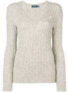 Polo Ralph Lauren V-neck Pullover - Nude & Neutrals