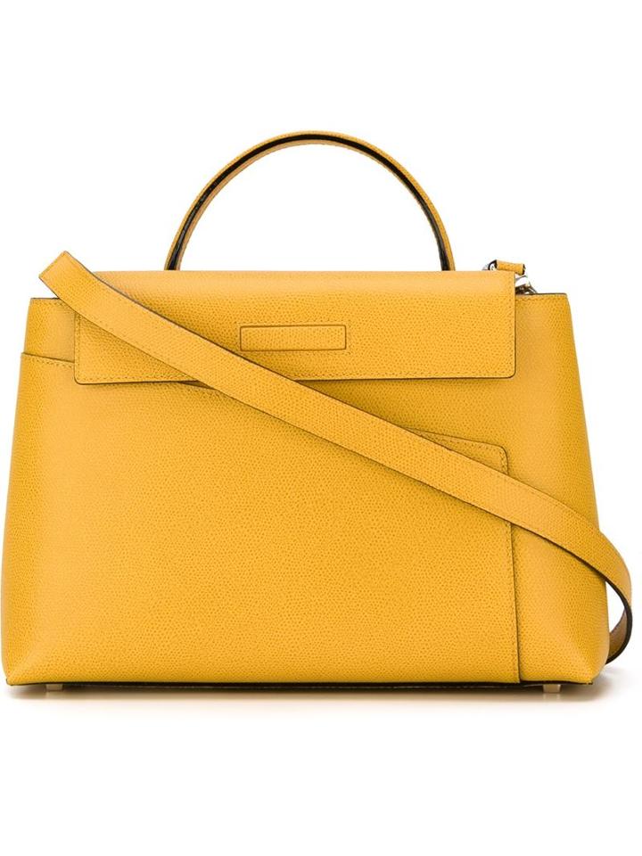 Valextra Structured Tote