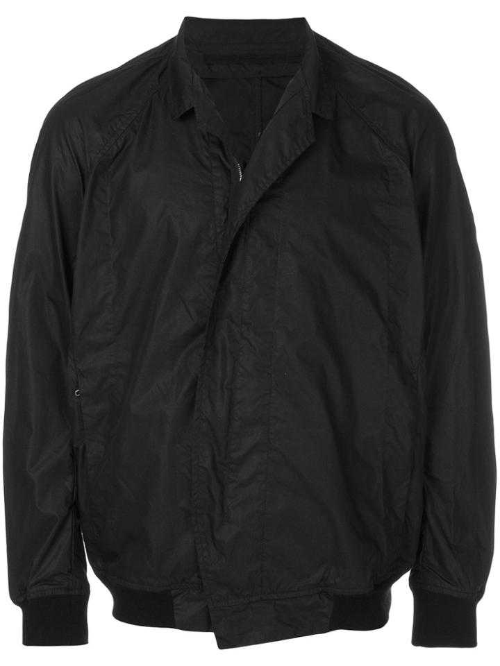 Julius Oversized Zipped Jacket - Black