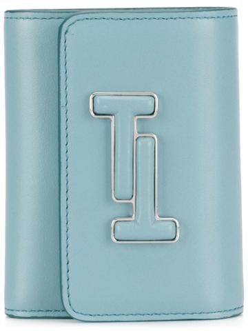 Tod's Tt French Wallet - Blue