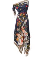 Monse Floral Print Handkerchief Dress - Multicolour