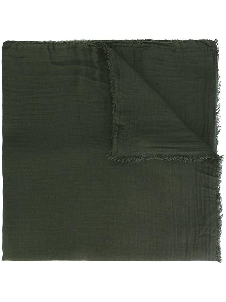 Faliero Sarti 'azzurra' Scarf, Adult Unisex, Green, Modal/cashmere