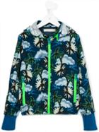 Stella Mccartney Kids Palm Tree Print Jacket, Boy's, Size: 10 Yrs, Blue