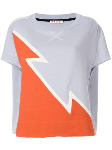 Marni Dovetail Print Sweatshirt - Pink