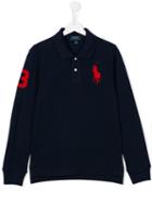 Ralph Lauren Kids 'big Pony' Polo Shirt, Boy's, Size: 14 Yrs, Blue