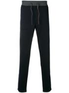 Loro Piana Willis Knitted Joggers - Blue
