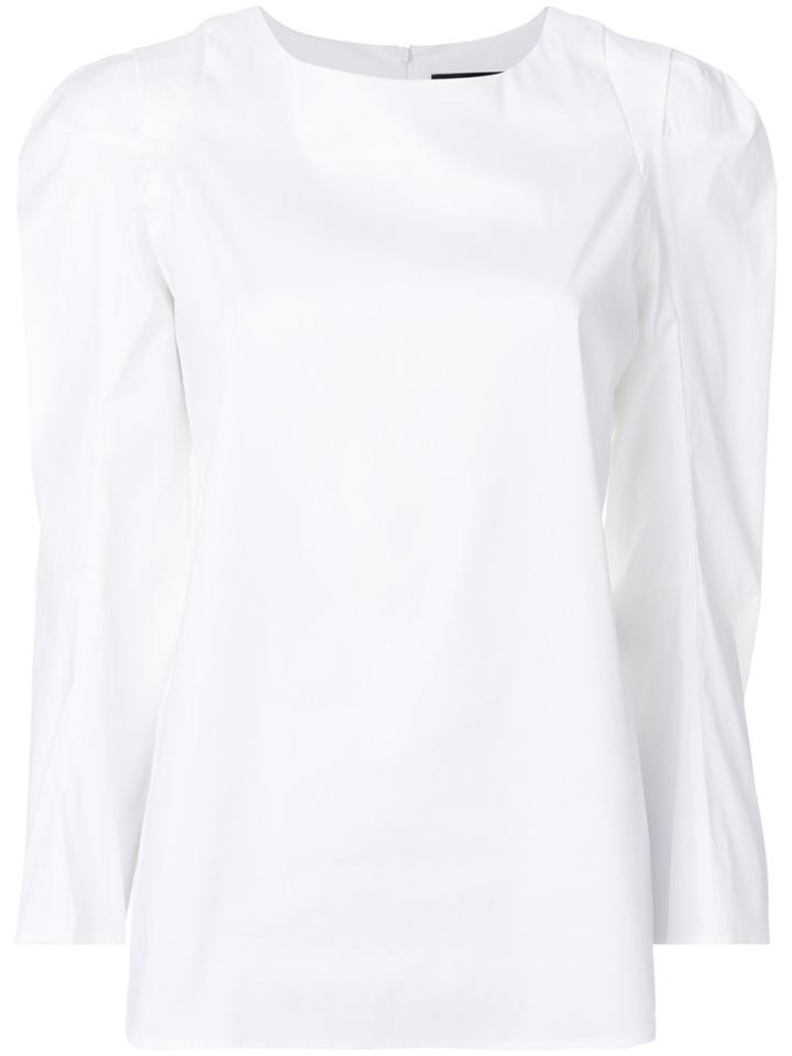 Federica Tosi Plain Blouse - White