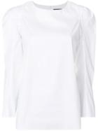 Federica Tosi Plain Blouse - White
