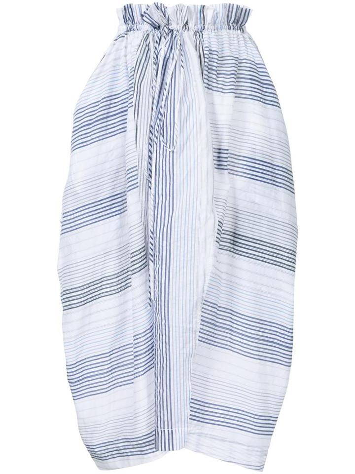 Stella Mccartney Tanya Skirt, Women's, Size: 40, White, Cotton/cupro