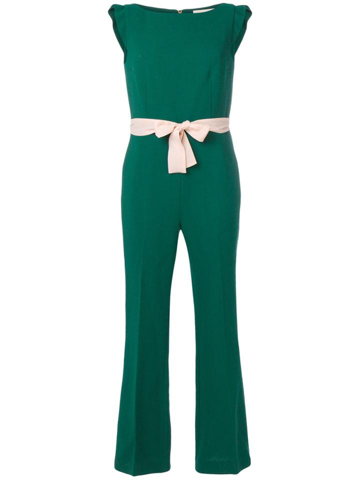L'autre Chose Belted Jumpsuit - Green
