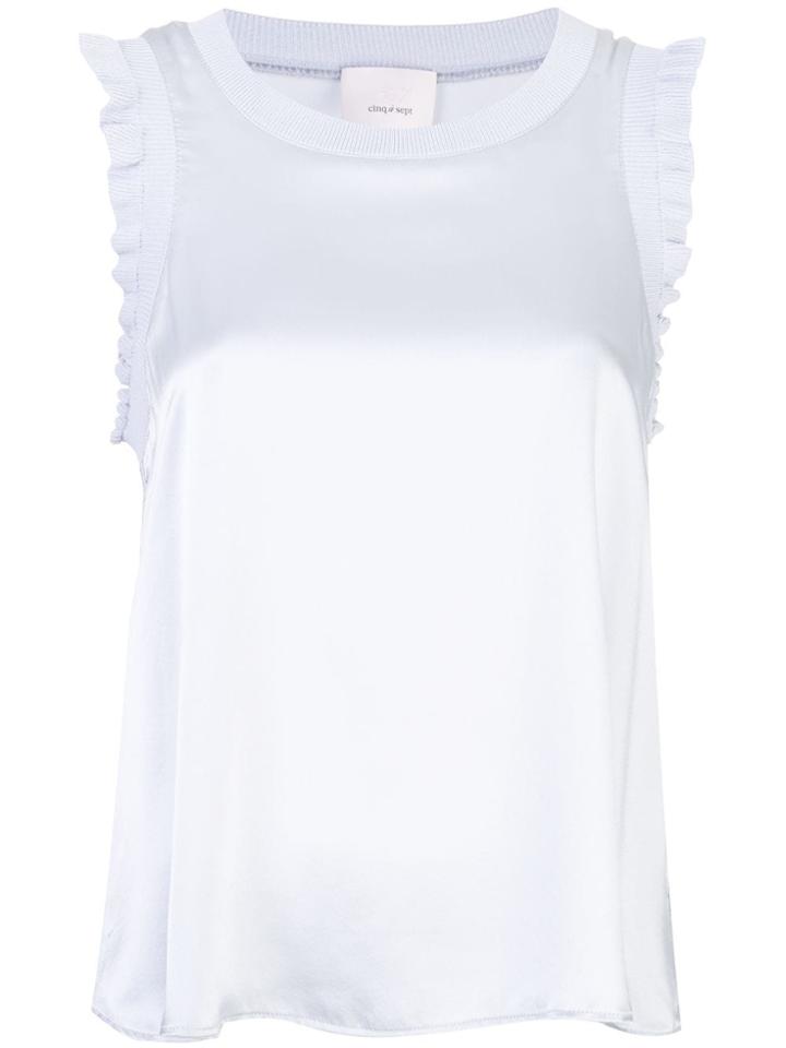Cinq A Sept Lenore Top - Silver