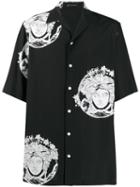 Versace Medusa Printed Shirt - Black