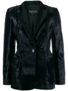 Gucci Pre-owned 1990's Fitted Blazer - Blue