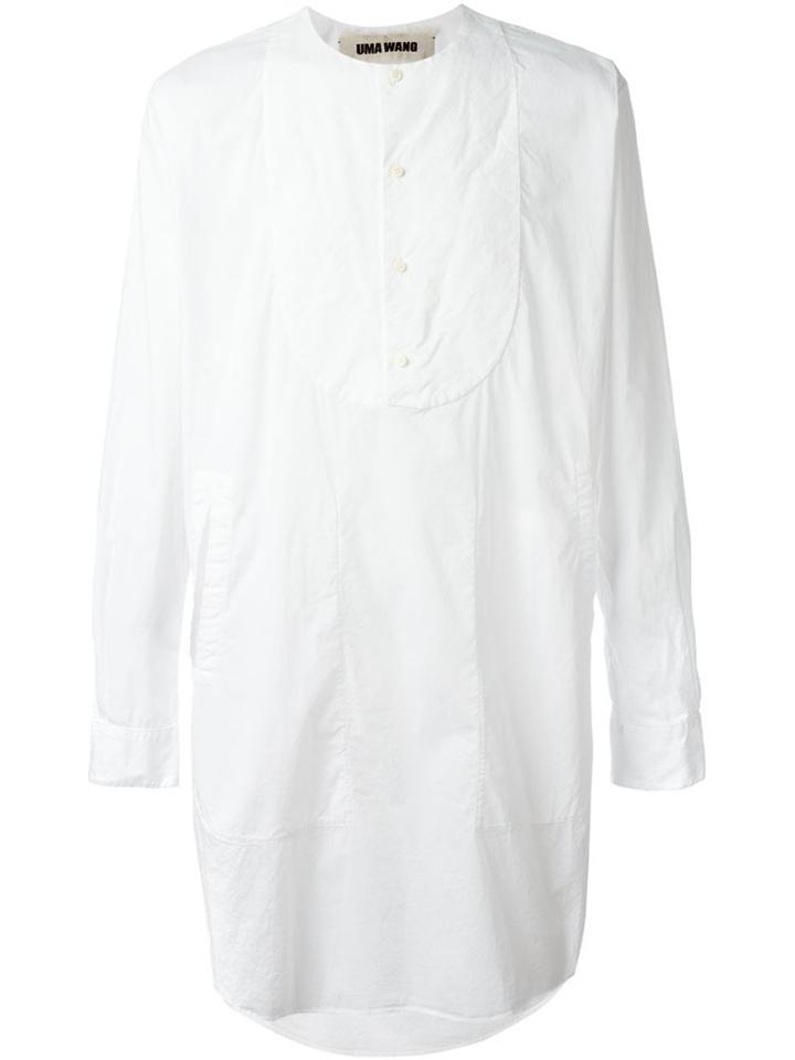 Uma Wang Bib Detail Shirt