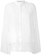Mary Katrantzou Sapphire Top, Women's, Size: 12, White, Silk