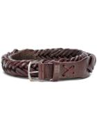 Golden Goose Deluxe Brand Classic Woven Belt - Brown