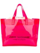 Junya Watanabe Logo Print Tote - Pink
