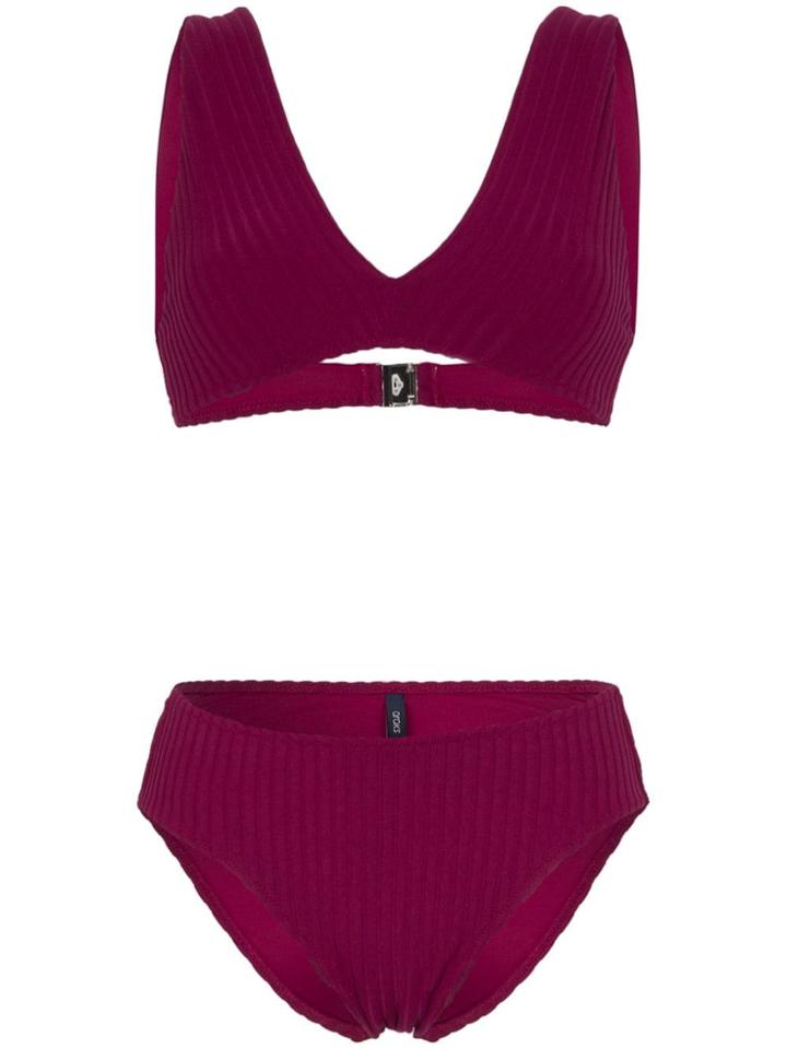 Araks Una Ulla Ribbed Bikini - Purple