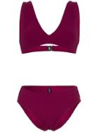 Araks Una Ulla Ribbed Bikini - Purple