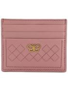 Bottega Veneta Butterfly Card Case - Pink