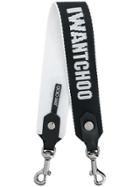 Jimmy Choo I Want Choo Bag Strap - Black