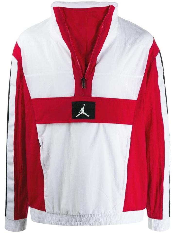 Nike Jordan Half-zip Jumper - White