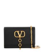 Valentino Valentino Garavani Small Vcase Cross Body Bag - Black
