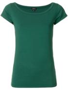 Aspesi Boat-neck T-shirt - Green