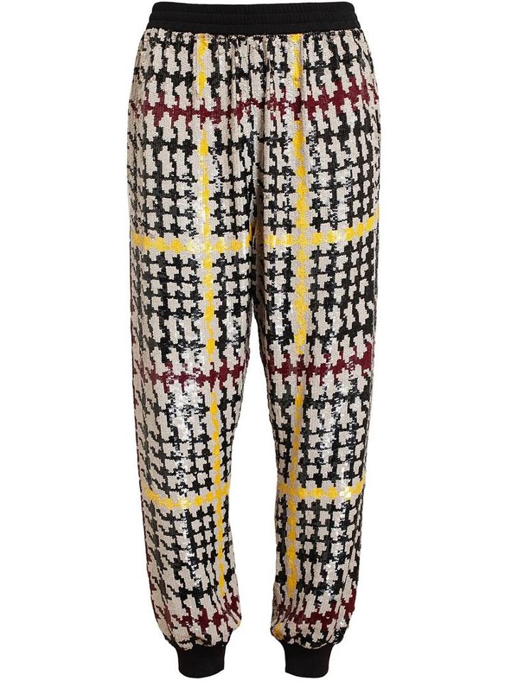 Ashish Houndstooth Sequin Joggers