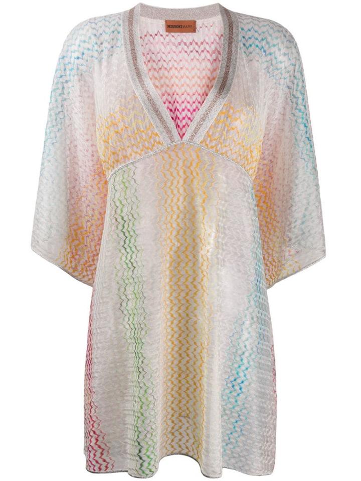 Missoni Mare All-over Print Dressc - Blue