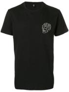 Deus Ex Machina Printed Skull T-shirt - Black