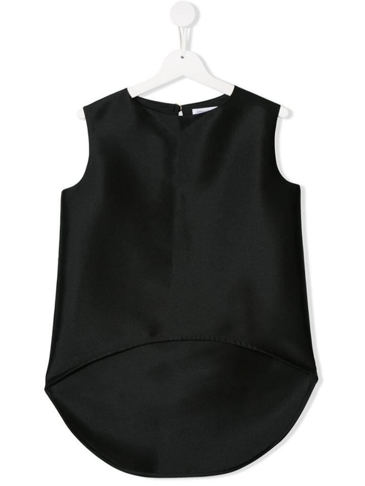 Señorita Lemoniez Teen Enoshima Sleeveless Top - Black