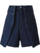Christopher Shannon Double Width Denim Shorts
