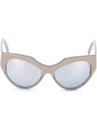 Andy Wolf Eyewear - Cat-eye Sunglasses - Unisex - Acetate - One Size, Blue, Acetate