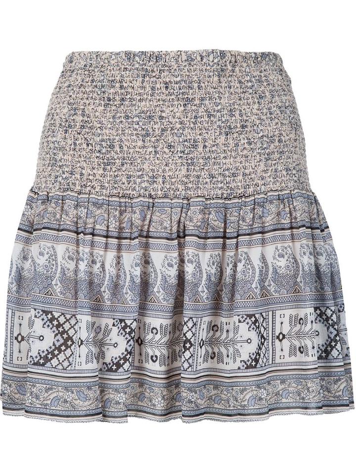 Ulla Johnson - 'colette' Skirt - Women - Silk/viscose - 4, Blue, Silk/viscose