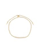 Jemma Wynne 18kt Yellow Gold Prive Luxe Small Diamond Slider Bracelet