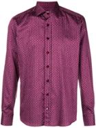 Etro Geometric Print Shirt - Pink & Purple
