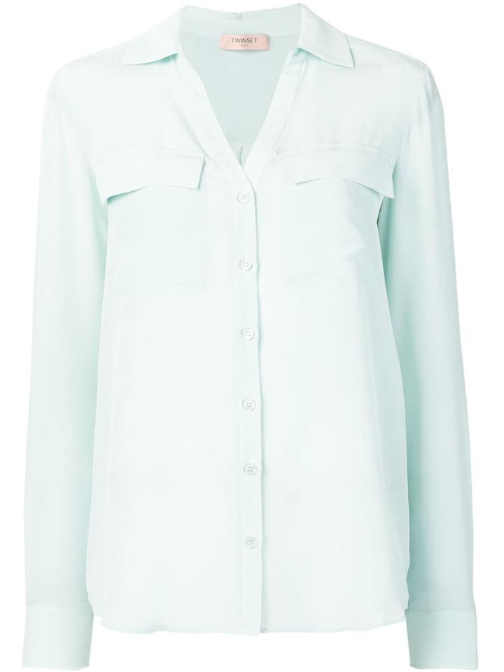 Twin-set Classic Shirt - Green