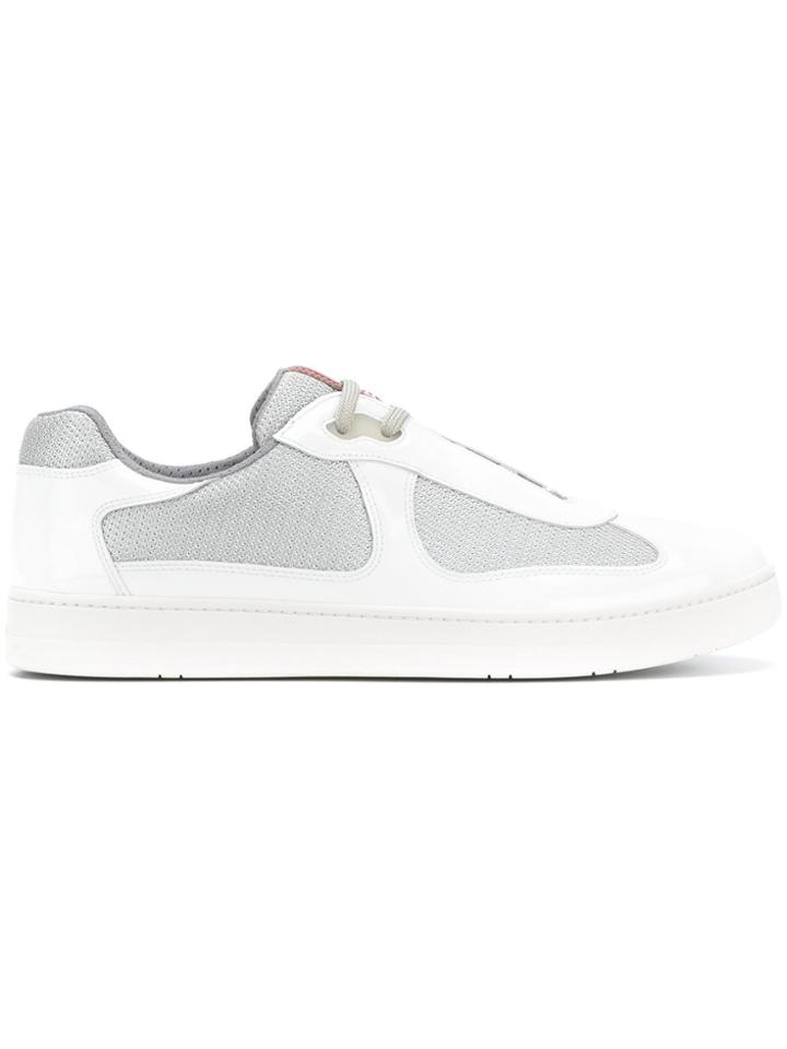 Prada America's Cup Sneakers - White