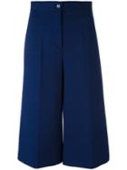 M Missoni Tailored Culotte Trousers, Women's, Size: 44, Blue, Viscose/polyamide/spandex/elastane