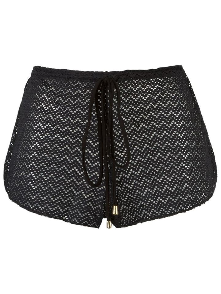 Blue Man Crochet Beach Shorts