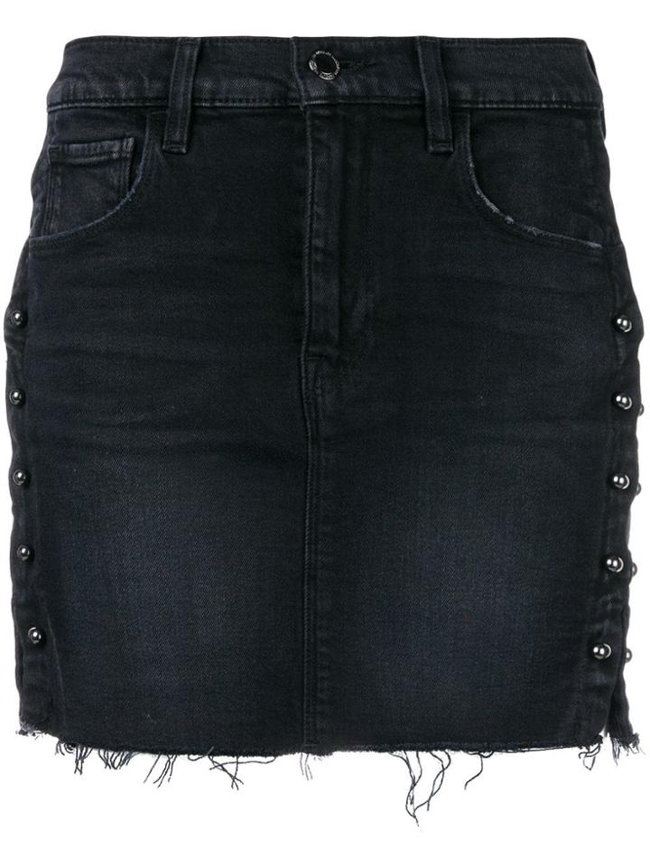 Hudson Skinny Mini Skirt - Black